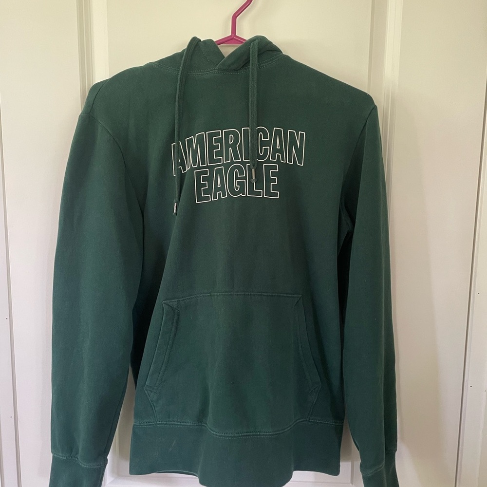 American Eagle Outfitters Green Hoodie